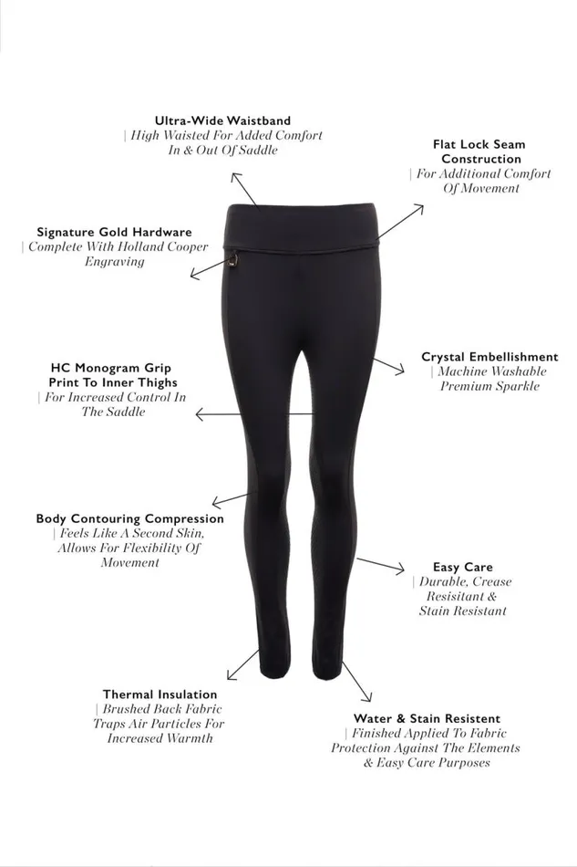 Women Beauford Legging Black Holland Cooper Leggings Women Beauford Legging Black Holland Cooper Leggings