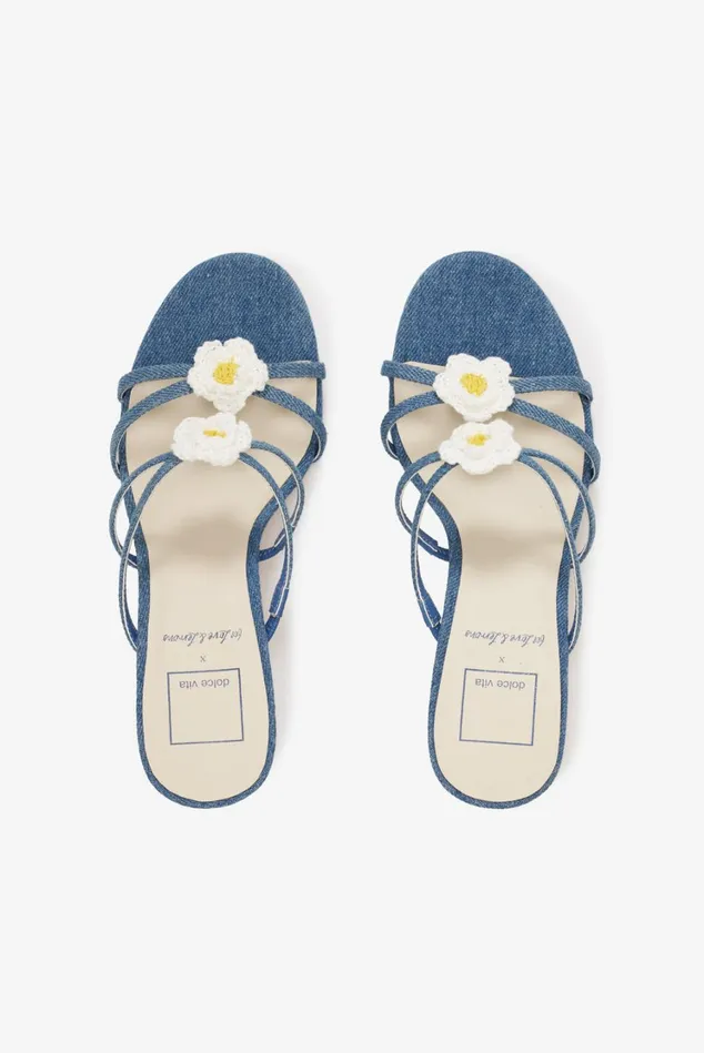 Women Bete Heel Blue For Love and Lemons Shoes