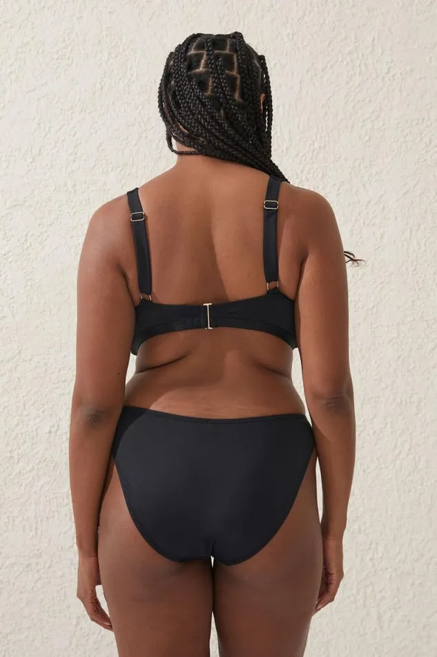 Women Bikinis Cotton On Full Bikini Bottom Black