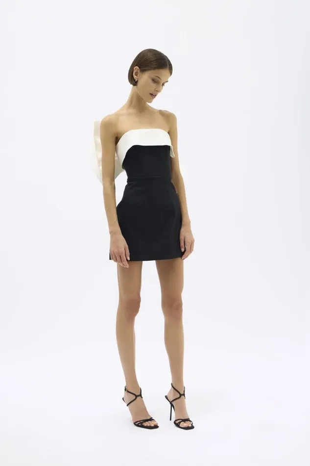 Women Black Dresses Rachel Gilbert BIRDIE MINI Women Black Dresses Rachel Gilbert BIRDIE MINI