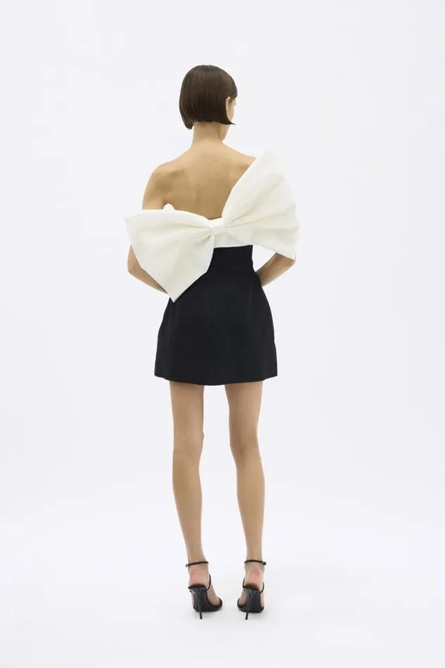 Women Black Dresses Rachel Gilbert BIRDIE MINI Women Black Dresses Rachel Gilbert BIRDIE MINI