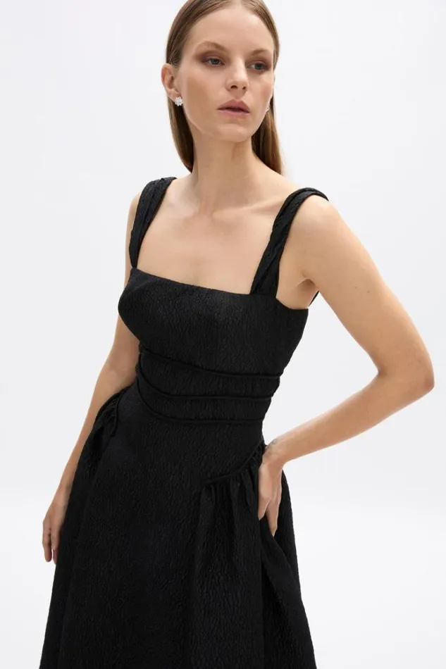 Women Black Dresses Rachel Gilbert Sophia Strap Dress Black Women Black Dresses Rachel Gilbert Sophia Strap Dress Black