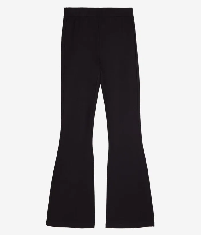 Women Black Flare Trousers THE KOOPLES Jeans and Pants