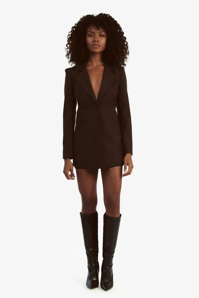 Women Blazers Bardot Austyn Blazer In Dark Chocolate Dark Chocolate Women Blazers Bardot Austyn Blazer In Dark Chocolate Dark Chocolate