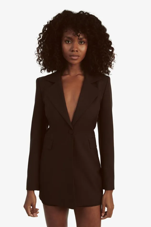 Women Blazers Bardot Austyn Blazer In Dark Chocolate Dark Chocolate Women Blazers Bardot Austyn Blazer In Dark Chocolate Dark Chocolate