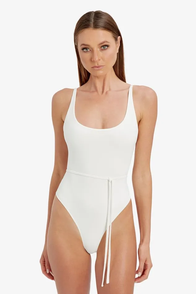 Women Bodysuits Bardot Rena Bodysuit In Orchid White Orchid White