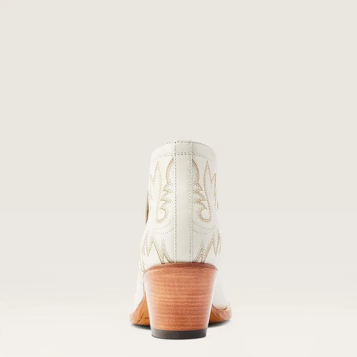Women Booties Ariat Dixon Bootie Blanco Women Booties Ariat Dixon Bootie Blanco