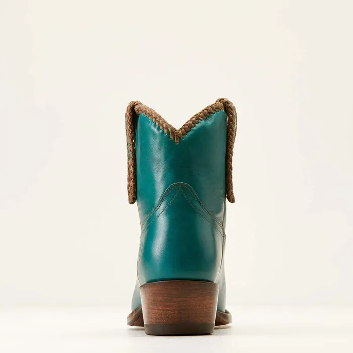 Women Booties Ariat Sterling Cora Western Boot Empress Teal Women Booties Ariat Sterling Cora Western Boot Empress Teal