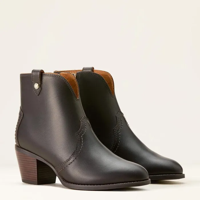 Women Booties Ariat Tilbury Boot Chocolate Truffle