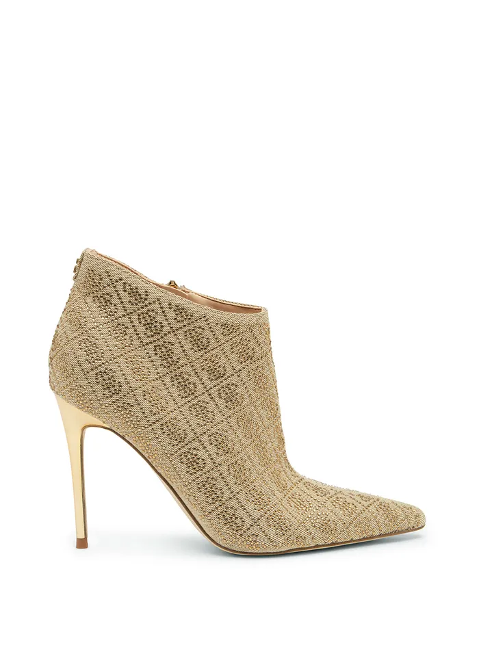 Women Boots GUESS Gold Fazzie Ankle Boots