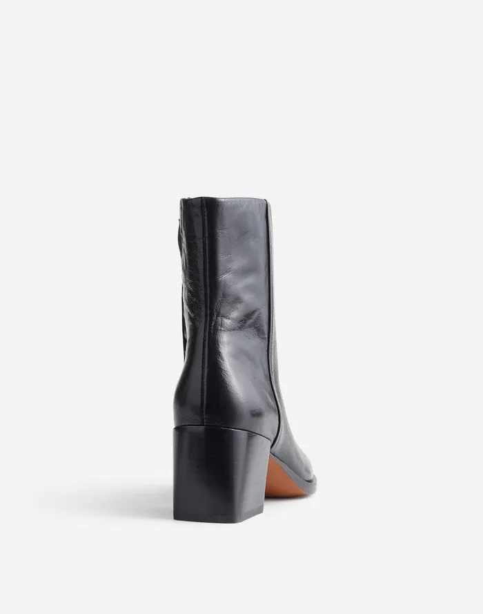 Women Boots Madewell The Ardin Ankle Boot True Black