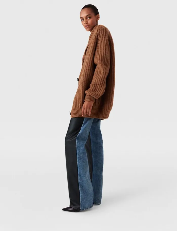 Women Chaps Embroidered StraightLeg Jeans Blue Stella McCartney Pants And Shorts
