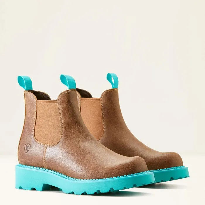 Women Chelsea Boots Ariat Fatbaby Chelsea Western Boot Wickerturquoise Women Chelsea Boots Ariat Fatbaby Chelsea Western Boot Wickerturquoise