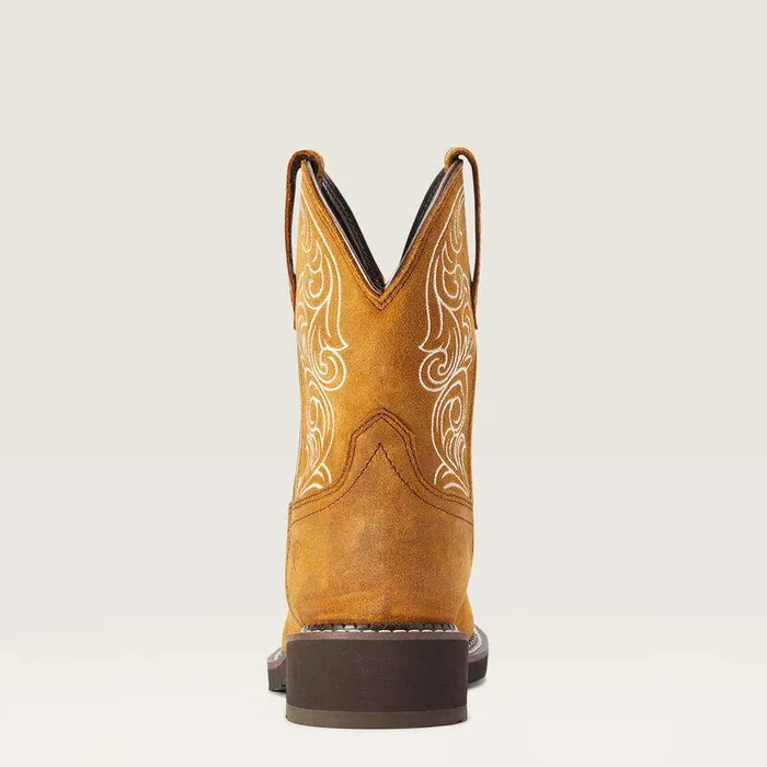 Women Chelsea Boots Ariat Fatbaby Heritage Waterproof Western Boot Ginger Spice