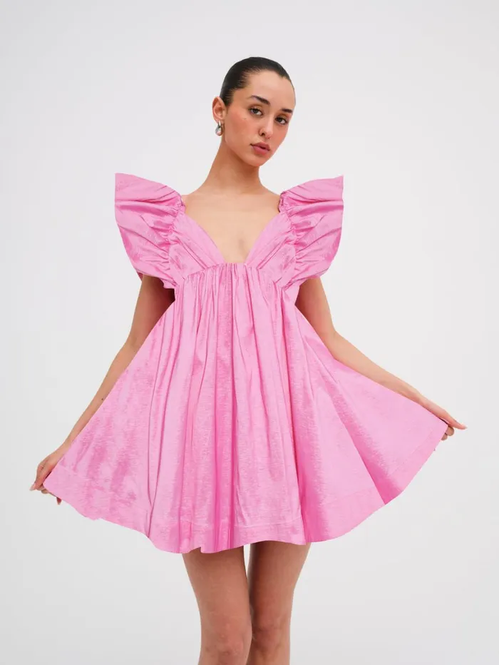 Women Clementine Mini Dress Pink For Love and Lemons Dresses Women Clementine Mini Dress Pink For Love and Lemons Dresses