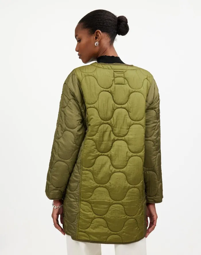Women Coats Jackets Madewell Alpha Industries Long Liner Jacket Green