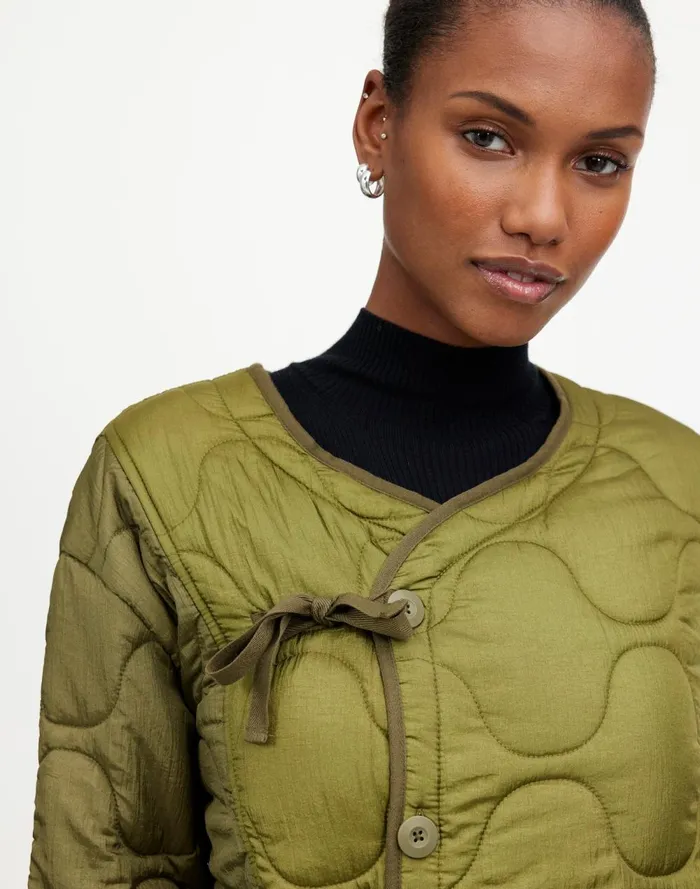 Women Coats Jackets Madewell Alpha Industries Long Liner Jacket Green
