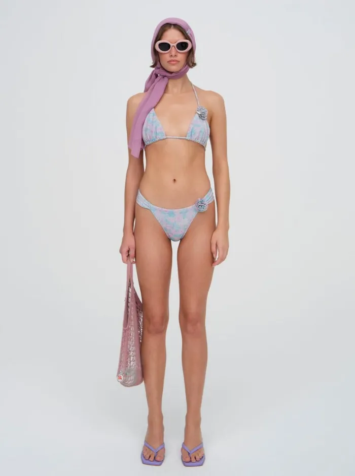 Women Colline Bikini Bottom Blue For Love and Lemons Swim Women Colline Bikini Bottom Blue For Love and Lemons Swim