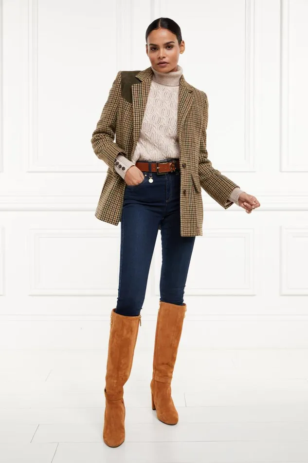 Women Cotswold Roll Neck Knit Oatmeal Holland Cooper Knitwear Women Cotswold Roll Neck Knit Oatmeal Holland Cooper Knitwear