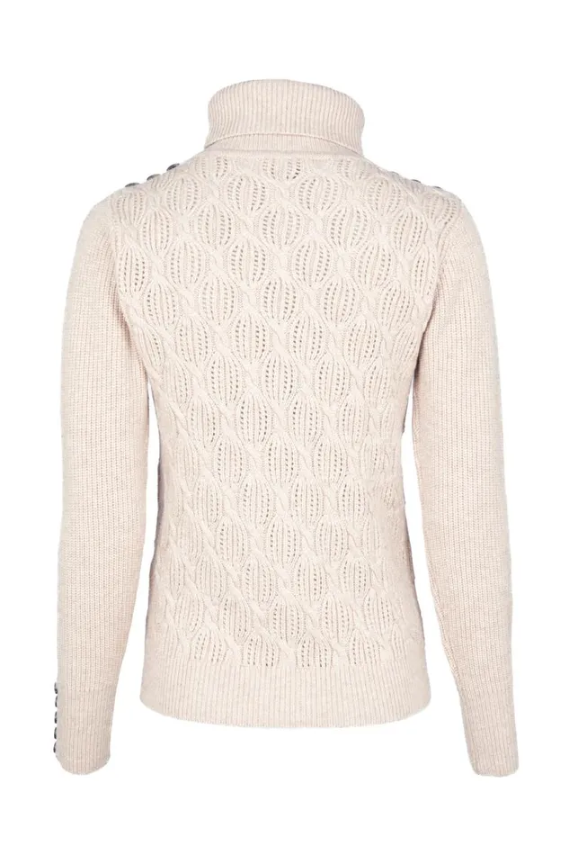 Women Cotswold Roll Neck Knit Oatmeal Holland Cooper Knitwear Women Cotswold Roll Neck Knit Oatmeal Holland Cooper Knitwear