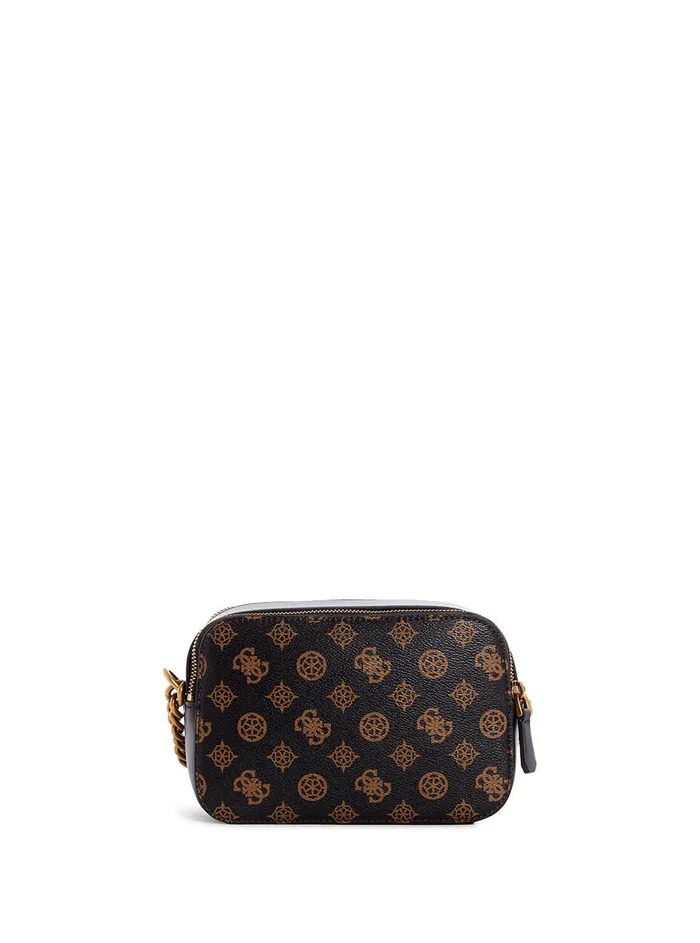 Women Crossbody GUESS Black Brown Noelle Crossbody Camera Bag Women Crossbody GUESS Black Brown Noelle Crossbody Camera Bag