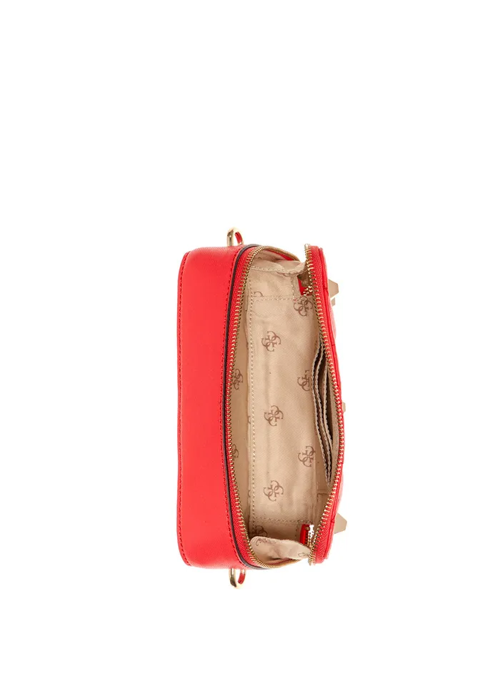 Women Crossbody GUESS Red Brera Studded Mini Crossbody Camera Bag Women Crossbody GUESS Red Brera Studded Mini Crossbody Camera Bag