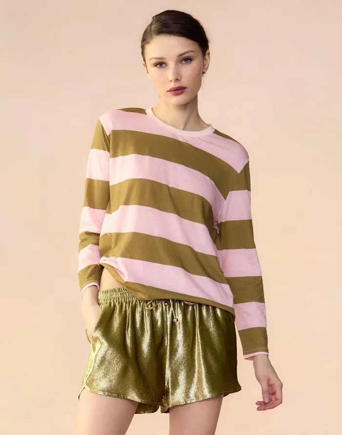 Women Cynthia Rowley Bottoms Liquid Gold Lam Shorts Green Women Cynthia Rowley Bottoms Liquid Gold Lam Shorts Green