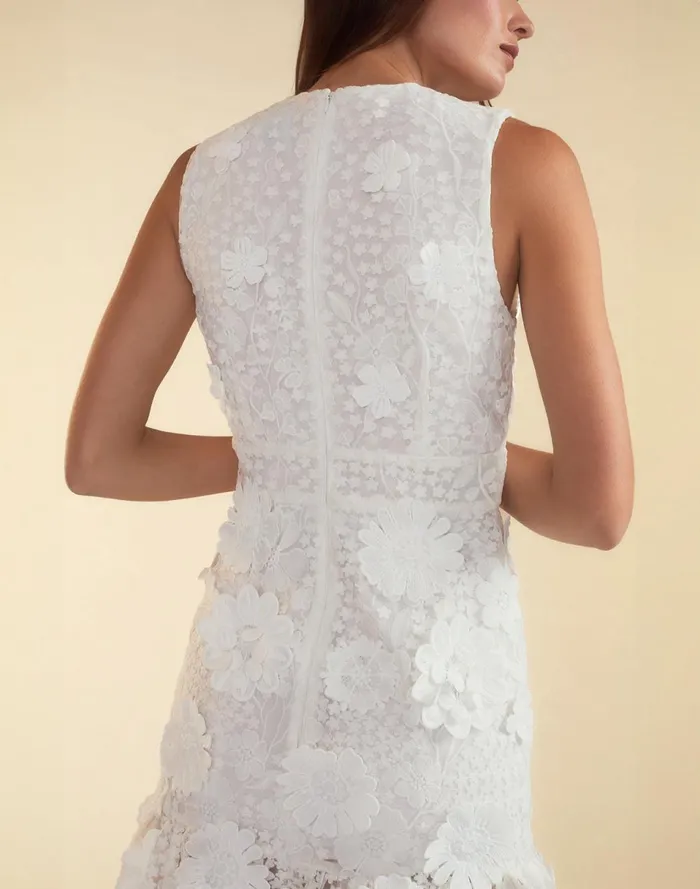 Women Cynthia Rowley Dresses Blooming Lace Cocktail Dress White Women Cynthia Rowley Dresses Blooming Lace Cocktail Dress White