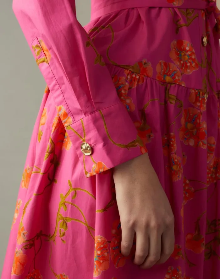 Women Cynthia Rowley Dresses Perennial Shirt Dress Pnkfl