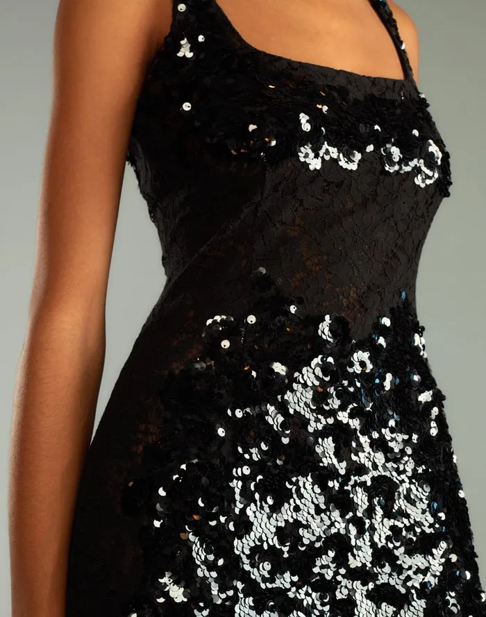 Women Cynthia Rowley Dresses The Cosmo Dress Black Women Cynthia Rowley Dresses The Cosmo Dress Black