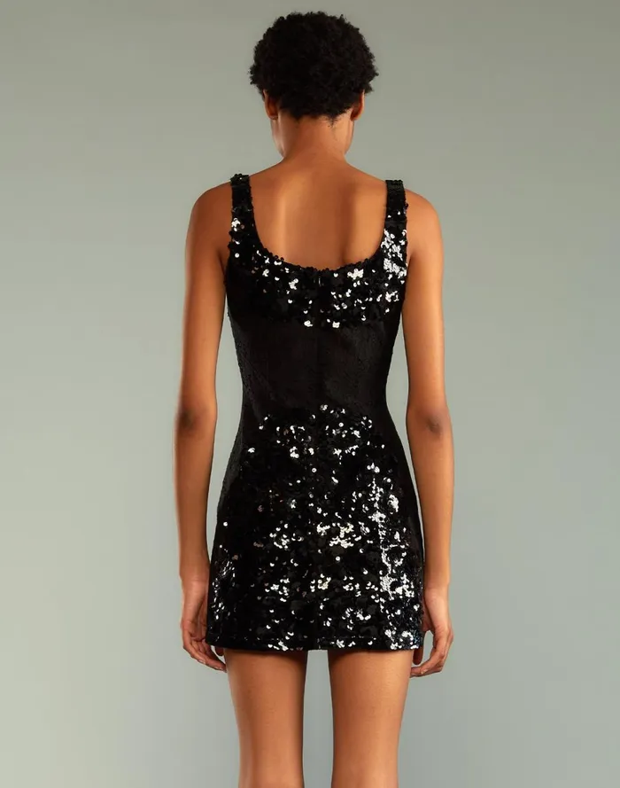 Women Cynthia Rowley Dresses The Cosmo Dress Black Women Cynthia Rowley Dresses The Cosmo Dress Black
