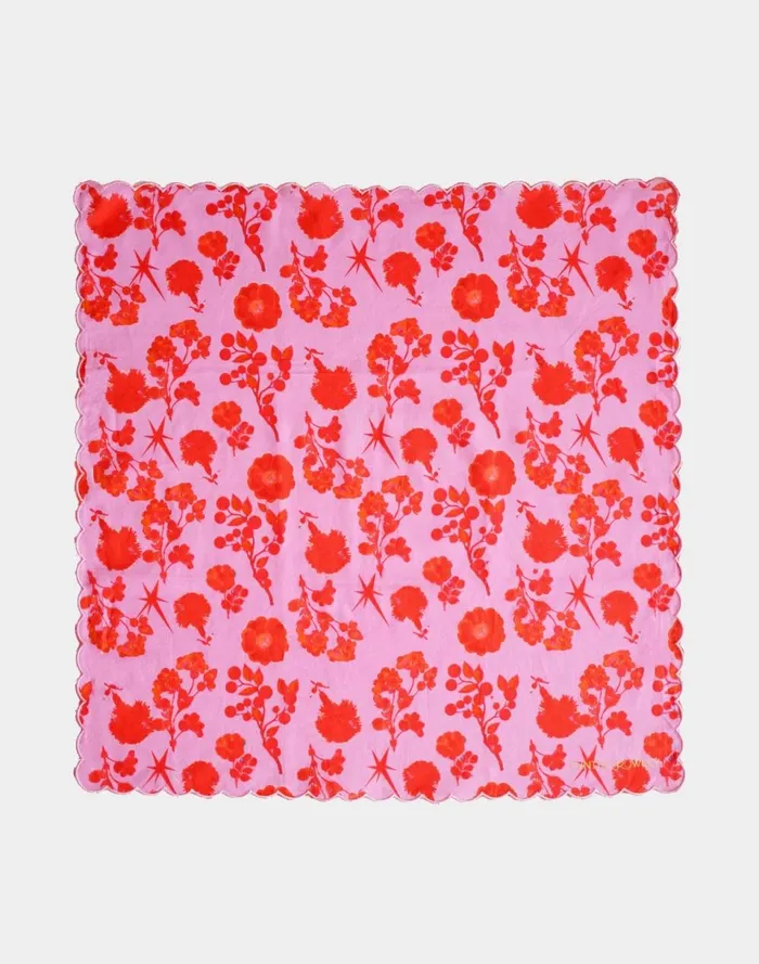 Women Cynthia Rowley Home Scallop Embroidered Edge Dinner Napkin Women Cynthia Rowley Home Scallop Embroidered Edge Dinner Napkin