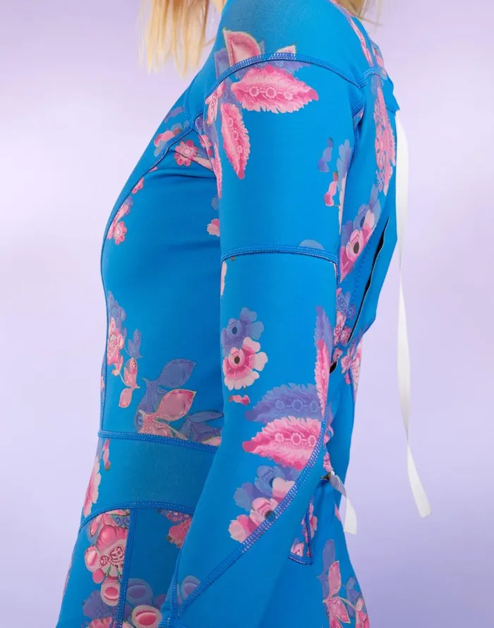Women Cynthia Rowley Swim Bowie Floral Wetsuit Blpkm Women Cynthia Rowley Swim Bowie Floral Wetsuit Blpkm