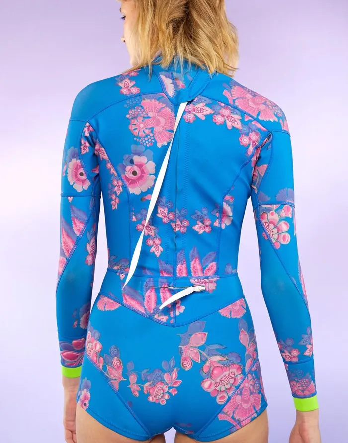 Women Cynthia Rowley Swim Bowie Floral Wetsuit Blpkm Women Cynthia Rowley Swim Bowie Floral Wetsuit Blpkm