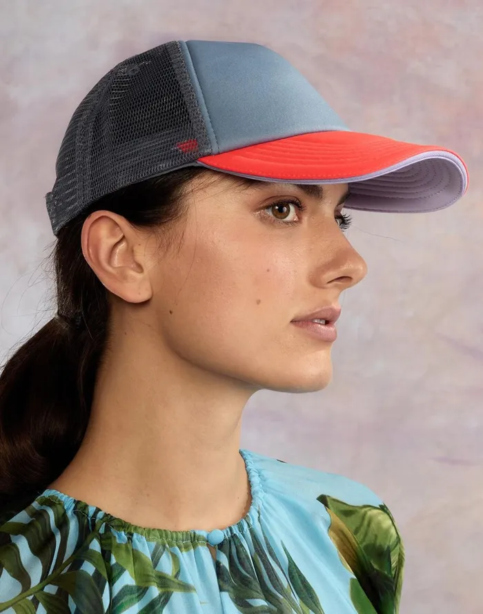 Women Cynthia Rowley Swim Colorblock Trucker Hat Vrbubu Women Cynthia Rowley Swim Colorblock Trucker Hat Vrbubu