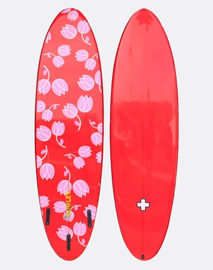 Women Cynthia Rowley Swim Custom 7039 Surfboard 8211 Tulips