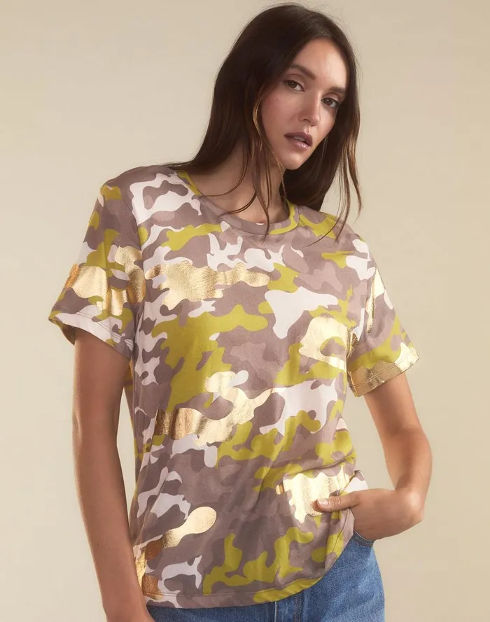 Women Cynthia Rowley Tops In Plain Sight Tee Pnkcmo