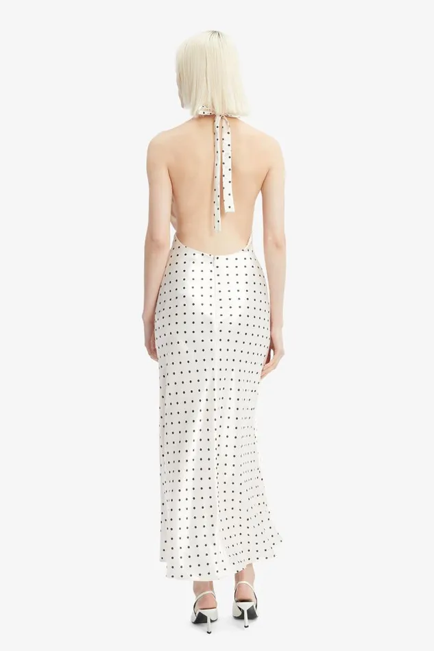 Women Day To Night Dresses Bardot Citron Polka Dot Midi Dress In Ivory Spot Ivory Spot Women Day To Night Dresses Bardot Citron Polka Dot Midi Dress In Ivory Spot Ivory Spot