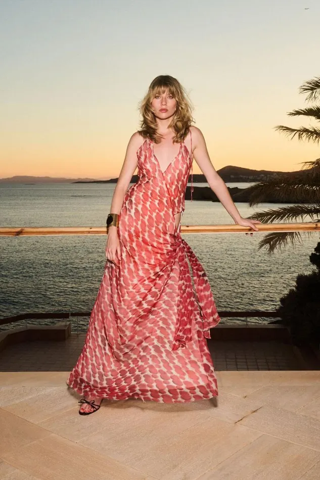 Women Day To Night Dresses Bardot Cyrel Printed Maxi Dress In Red Spot Red Spot Women Day To Night Dresses Bardot Cyrel Printed Maxi Dress In Red Spot Red Spot