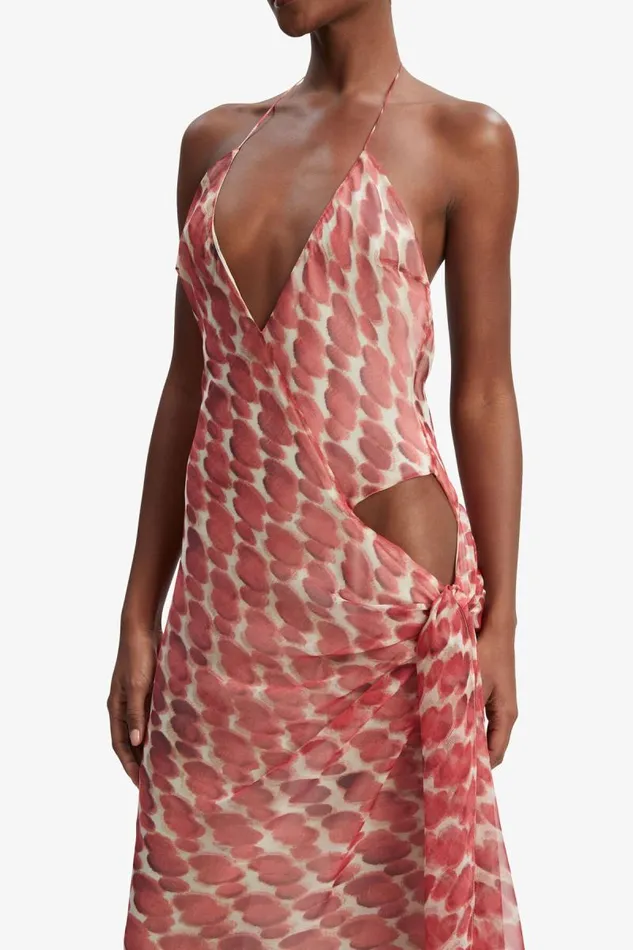 Women Day To Night Dresses Bardot Cyrel Printed Maxi Dress In Red Spot Red Spot Women Day To Night Dresses Bardot Cyrel Printed Maxi Dress In Red Spot Red Spot