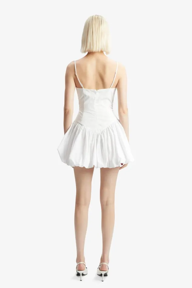 Women Day To Night Dresses Bardot Lissett Poplin Mini Dress In Orchid White Orchid White Women Day To Night Dresses Bardot Lissett Poplin Mini Dress In Orchid White Orchid White