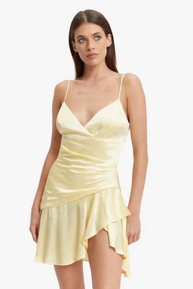 Women Day To Night Dresses Bardot Sorella Mini Dress In Canary Yellow Canary Yellow Women Day To Night Dresses Bardot Sorella Mini Dress In Canary Yellow Canary Yellow