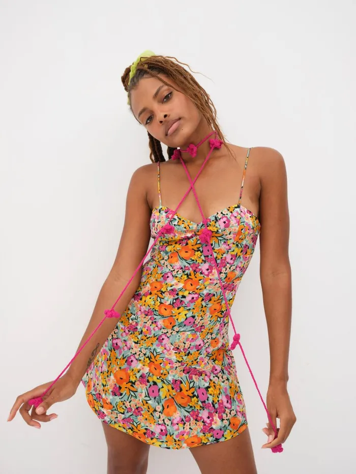 Women Deena Mini Dress Multi For Love and Lemons Dresses Women Deena Mini Dress Multi For Love and Lemons Dresses