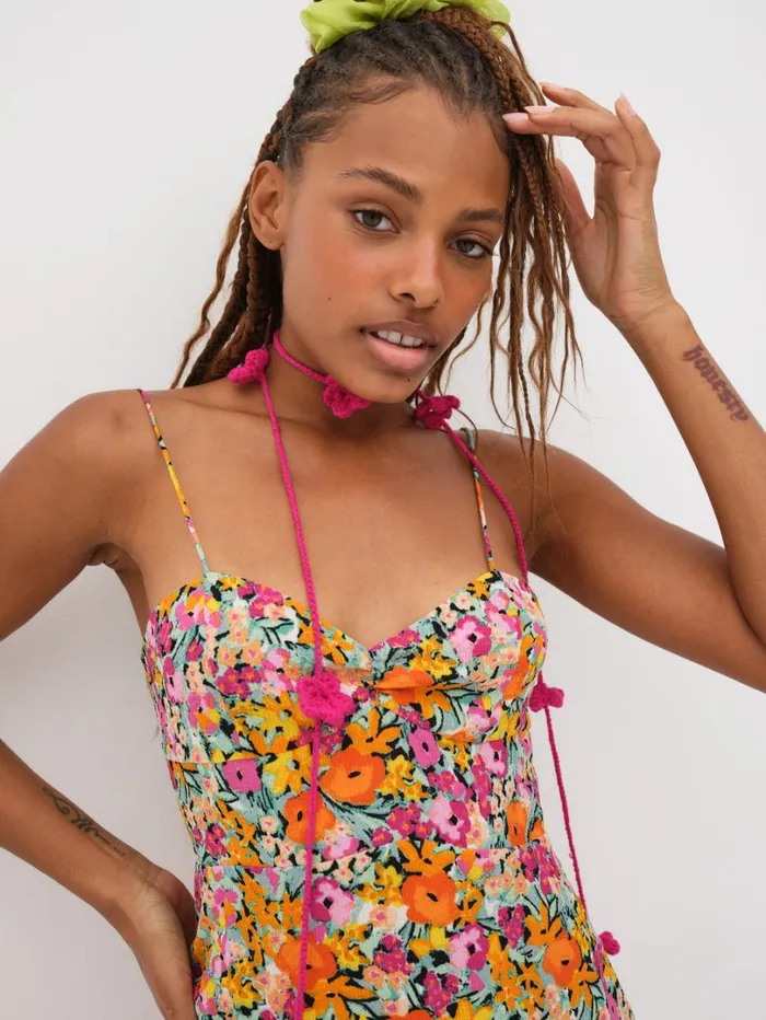 Women Deena Mini Dress Multi For Love and Lemons Dresses Women Deena Mini Dress Multi For Love and Lemons Dresses