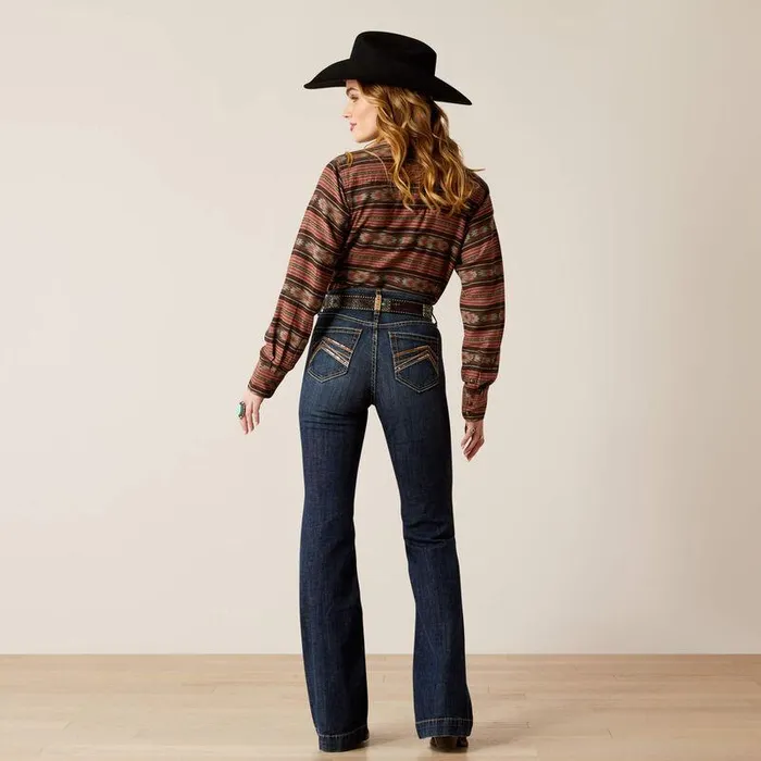 Women Denim Ariat High Rise Kimber Slim Trouser Jeans Florida Women Denim Ariat High Rise Kimber Slim Trouser Jeans Florida