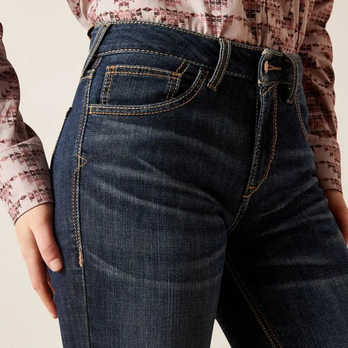 Women Denim Ariat High Rise Naz Slim Trouser Jean Florida