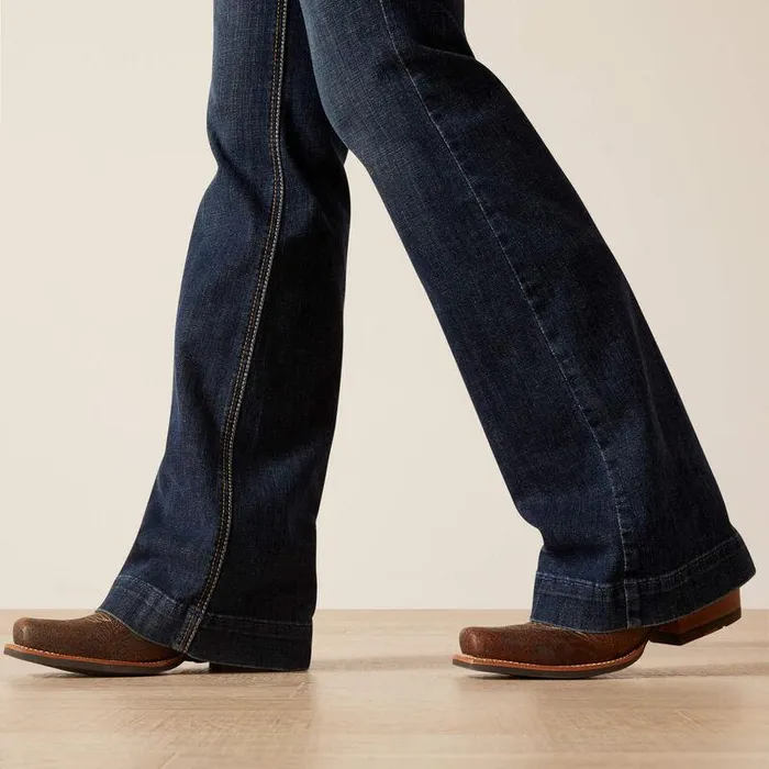 Women Denim Ariat High Rise Naz Slim Trouser Jean Florida