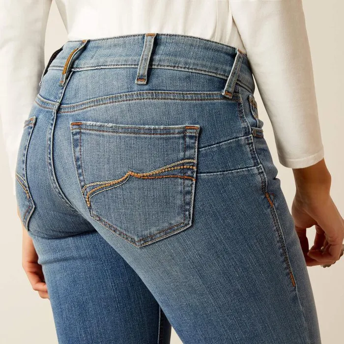 Women Denim Ariat Mid Rise Allison Boot Cut Jeans California