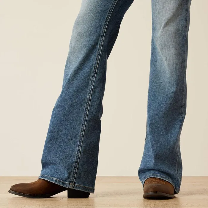 Women Denim Ariat Mid Rise Allison Boot Cut Jeans California