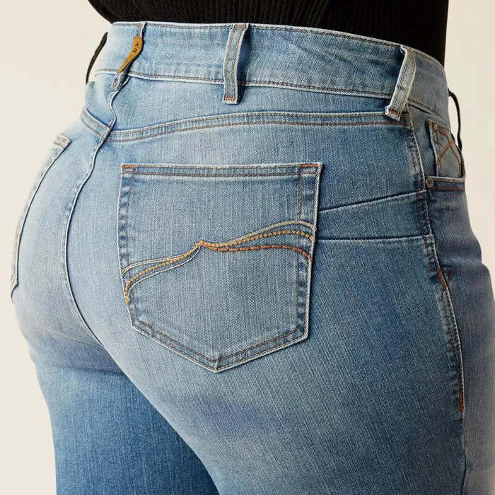 Women Denim Ariat Mid Rise Allison Boot Cut Jeans California